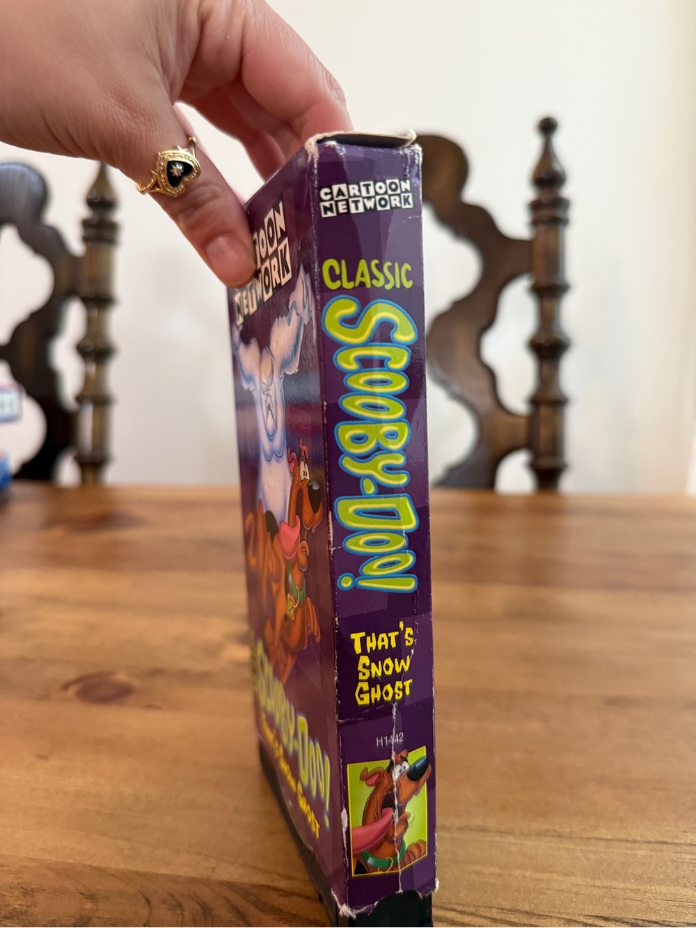 Cartoon Network Scooby-Doo VHS Box - Purple, Green, Yellow thats snow ghost - Picture 4 of 6